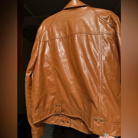 Free People Josie Vegan leather moto jacket - Picture 2 of 3